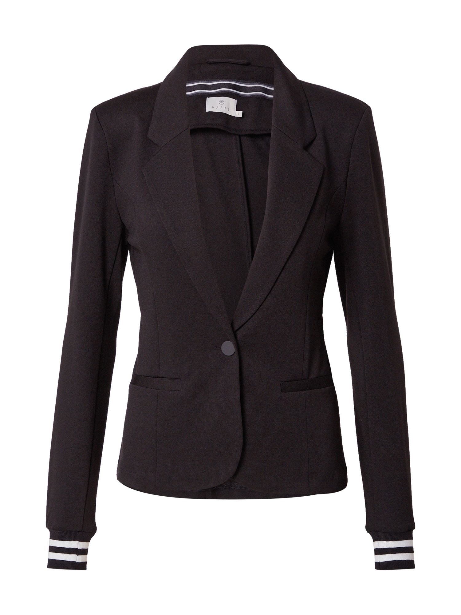Kaffe Blazer 'Kinnie' negro / blanco — cómo elegir y encontrar el traje de mujer perfecto por foto