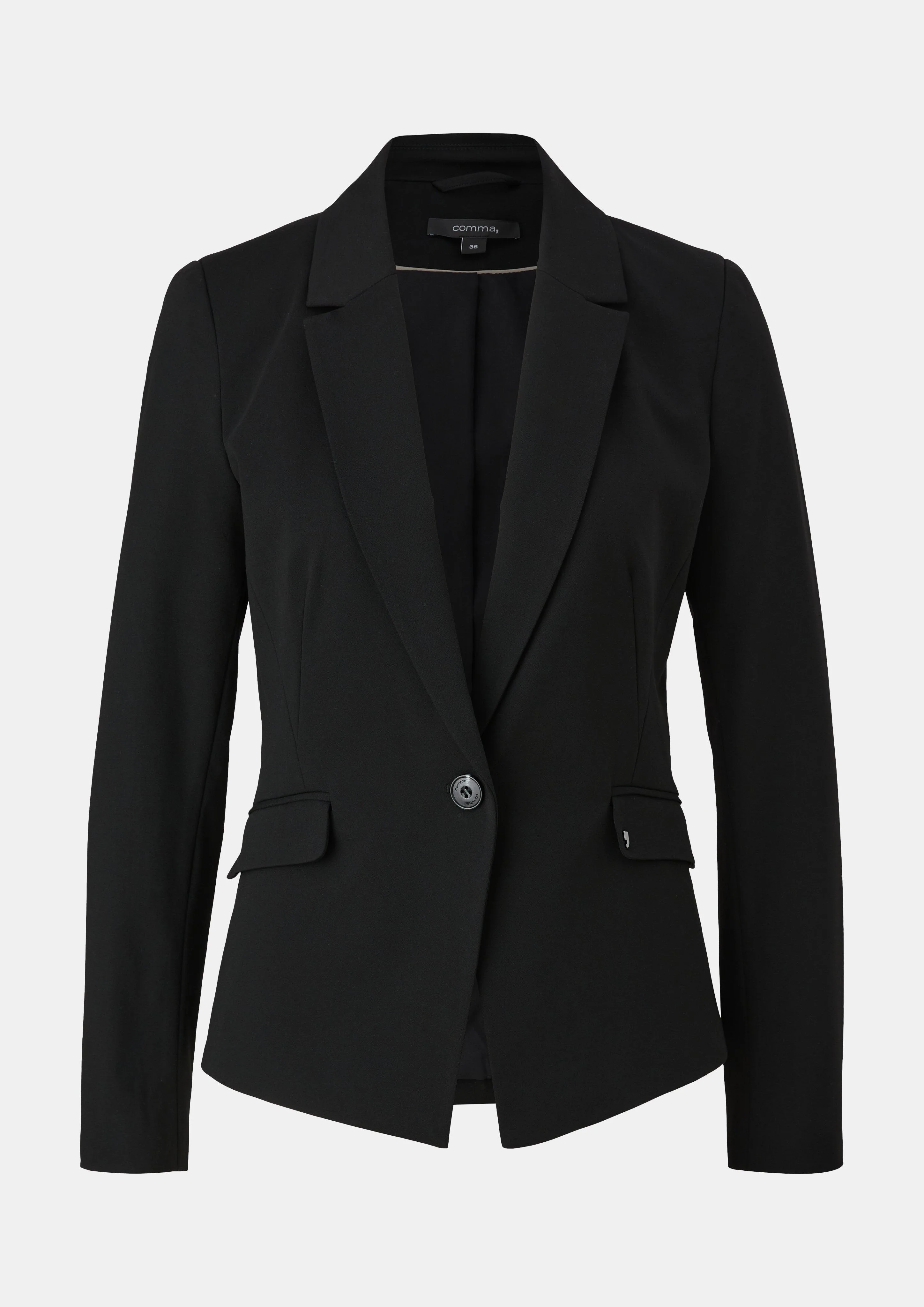 Taillierter Blazer aus Viskosemix