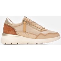 Carmela Leder-Sneaker mit Keilabsatz creme — welche Sneaker-Modelle 2026 zu jedem Outfit passen und wie man sie per Foto findet