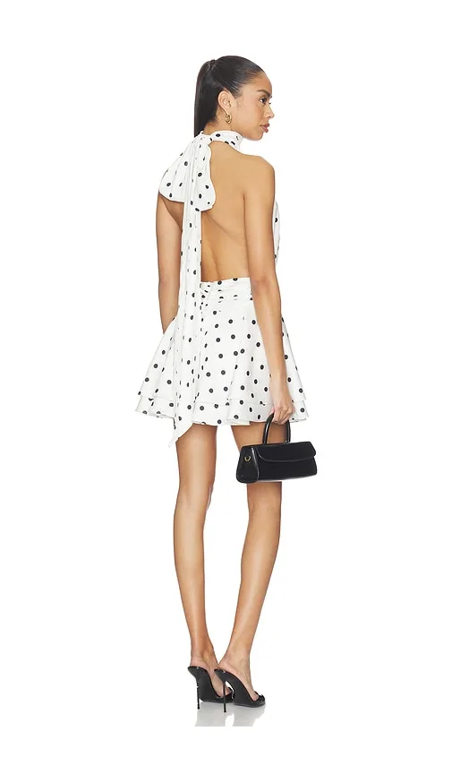 Sonya Moda KLEID ISABELI in White,Black. Größe L. Also in M, XL, XS.