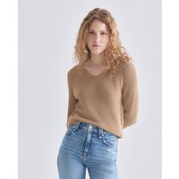 BOSS Orange - Jersey de manga larga cuello pico.. — cómo combinar colores en la ropa y encontrar cada prenda por foto