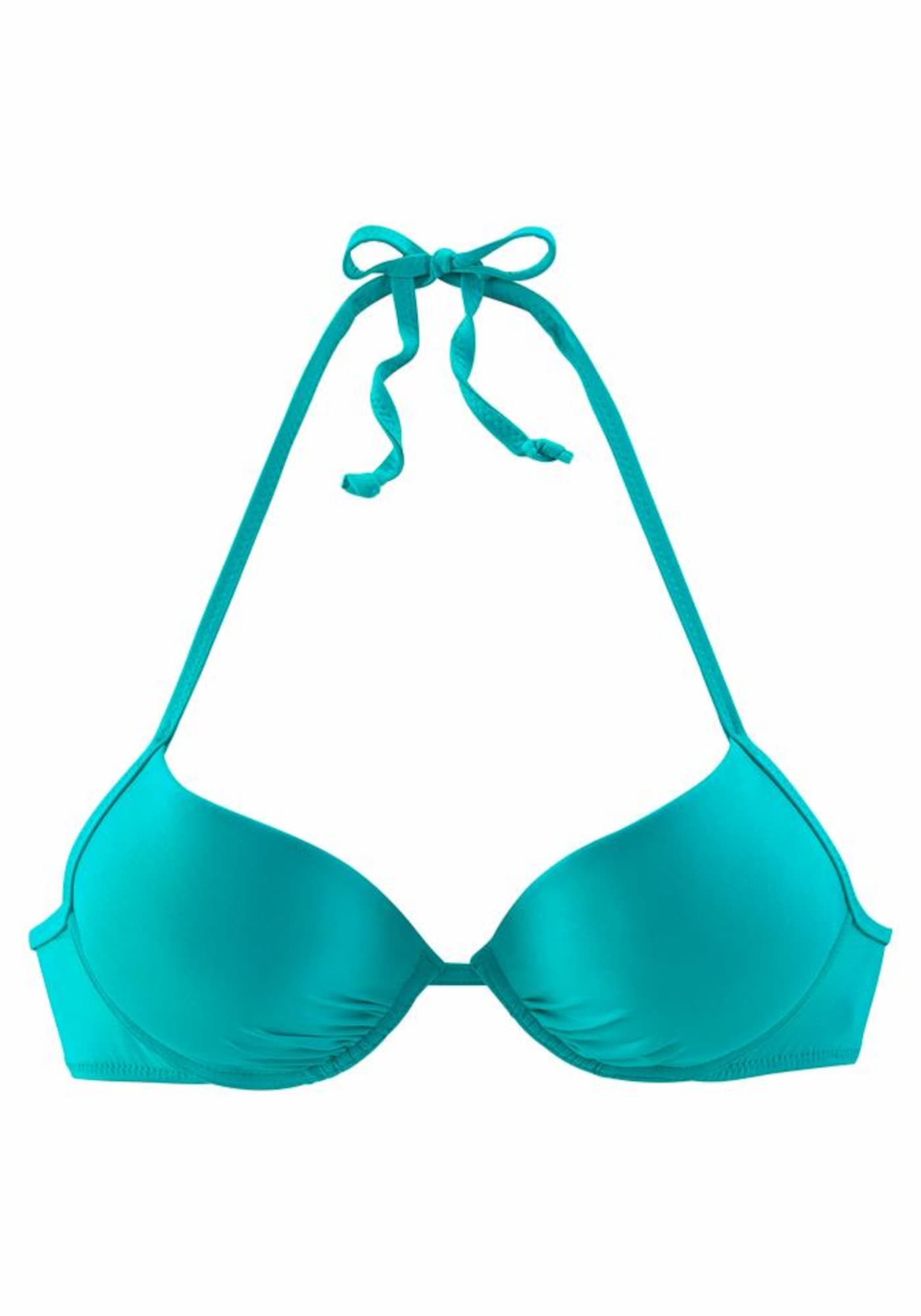 BUFFALO Top de bikini turquesa — qué bañador o bikini de mujer te favorece en 2026 y cómo encontrarlo por foto