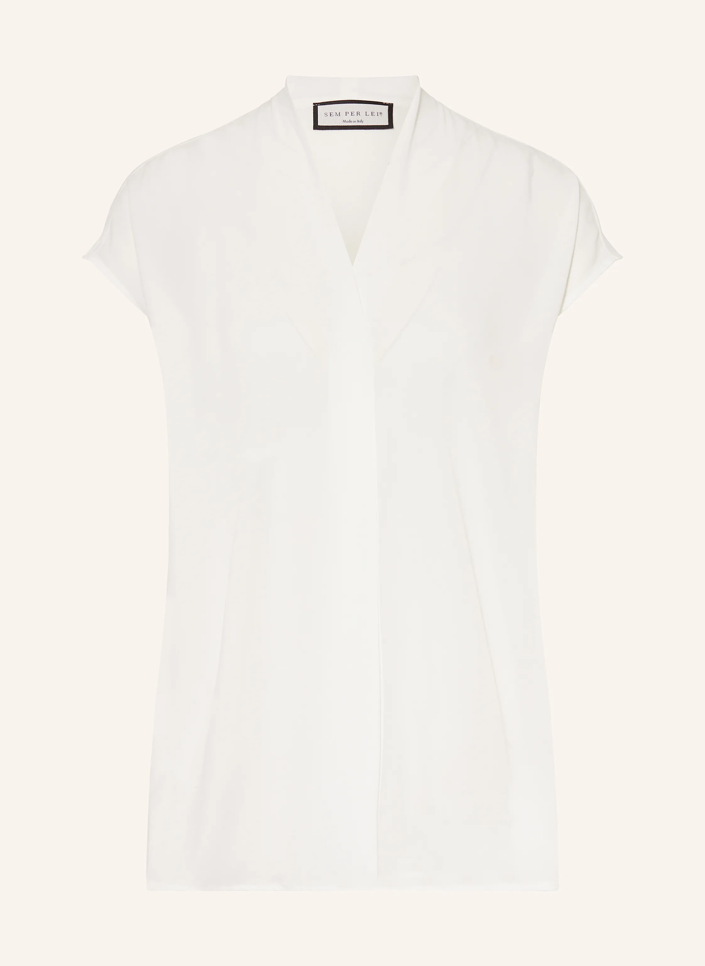 SEM PER LEI Blusenshirt aus Satin
