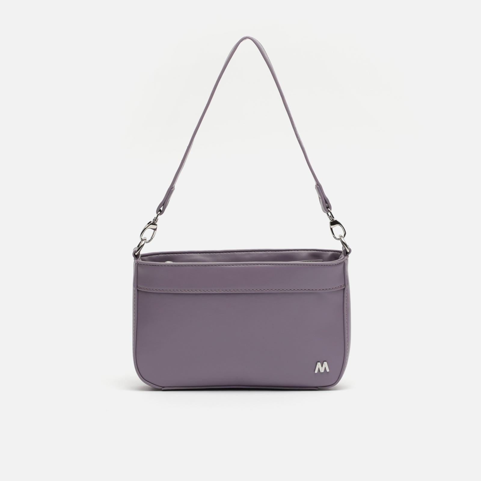 Misako Iana bolso de hombro con doble asa bandolera extraíble ED. Lila — cómo elegir un bolso de mujer y encontrarlo por foto