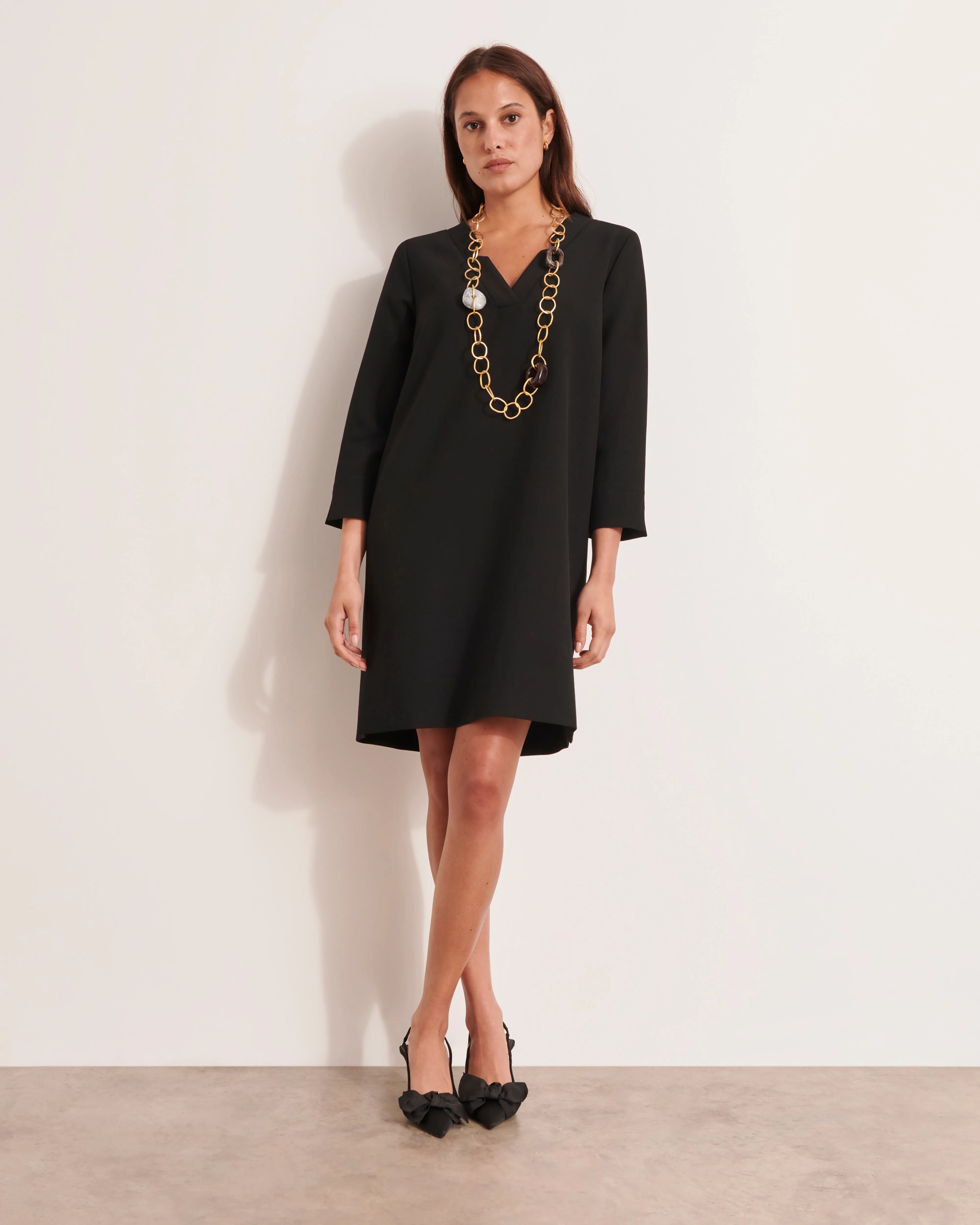 Robe droite stretch ROUGETTE12/12085/500 — alternative pour invitée de mariage