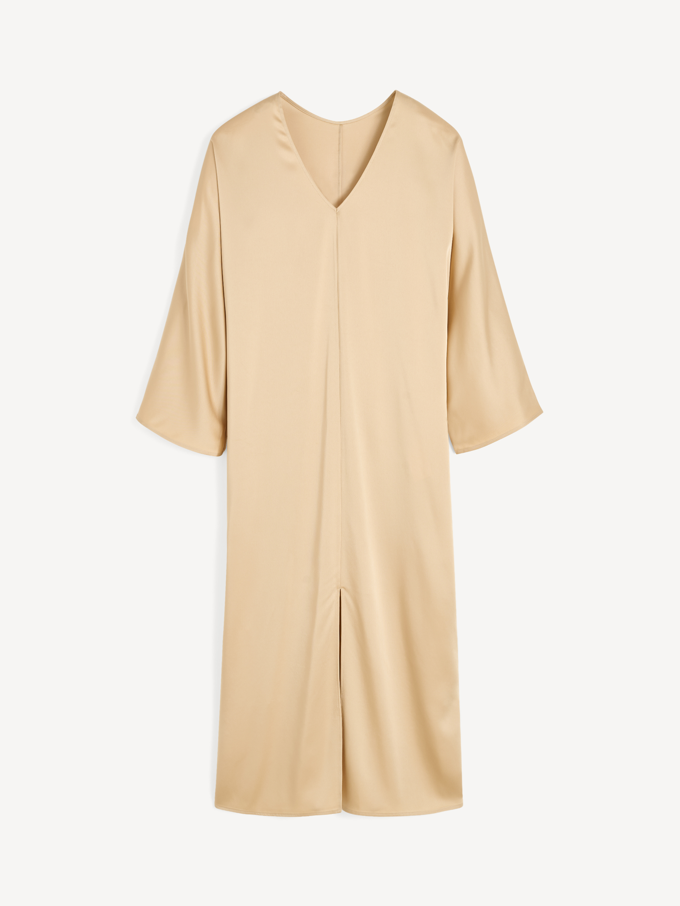 Robe longue Lucina — comment habiller une morphologie en O et quelles coupes flattent cette silhouette
