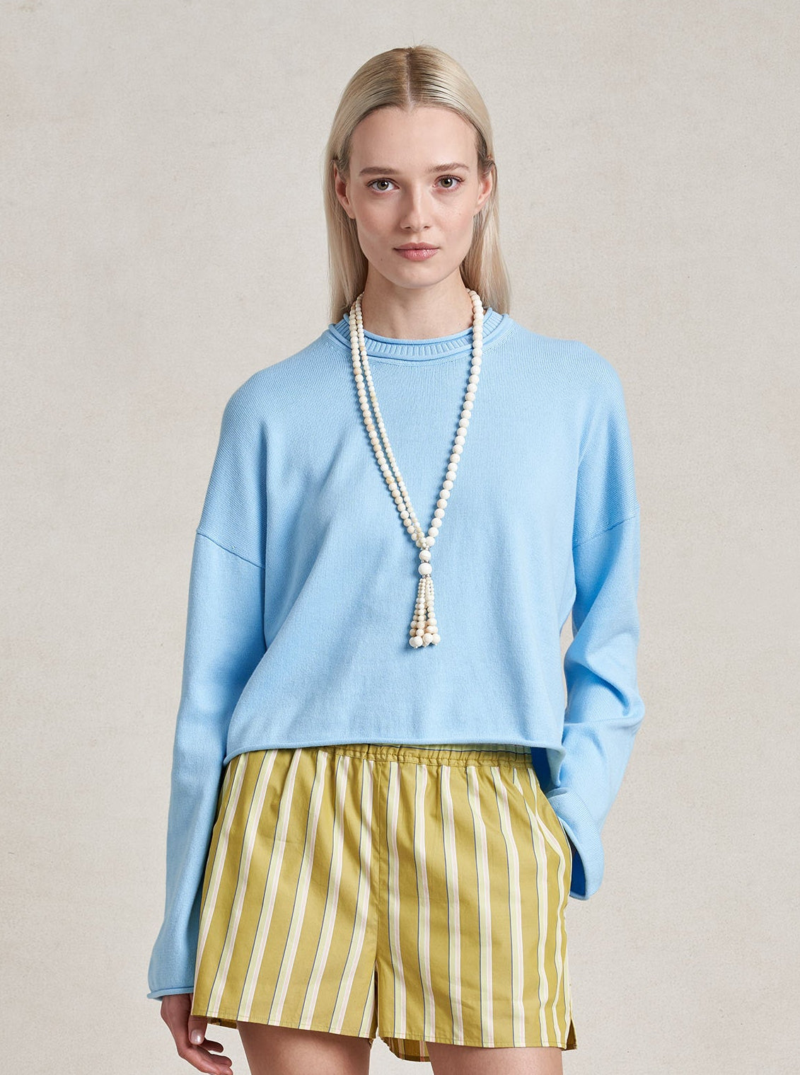 Cotton Dominick Sweater — alternative to Miranda Priestly's Devil Wears Prada 2 look