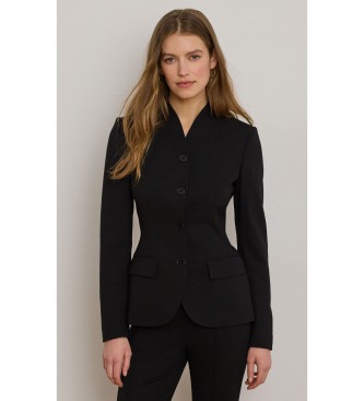Lauren Ralph Lauren para mujer. 200B24032002 Americana de crepé de lana y elástico negro (32), Casual, Clásico — cómo elegir y encontrar el traje de mujer perfecto por foto