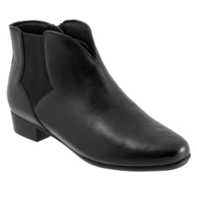 Trotters Women's Monroe Boot, Black, 6.5W