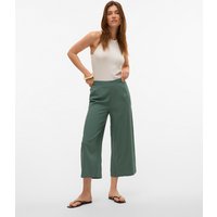 Vero Moda - Pantalon culotte de lino de mujer. — cómo elegir y combinar los pantalones de mujer y encontrarlos por foto