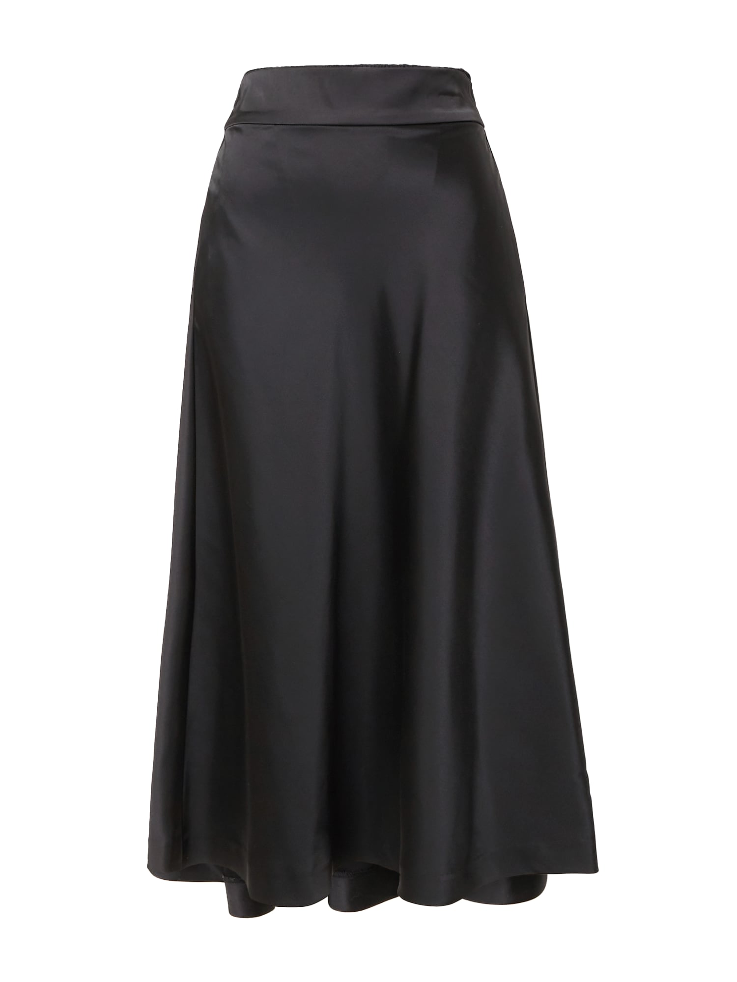InWear Falda 'Zilky' negro — cómo elegir y combinar la falda midi y encontrarla por foto