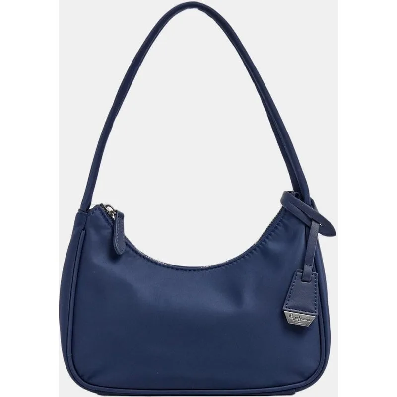 Pepe Jeans - Bolso de mano suave Trace de tela con cierre de cremallera, asa corta y logotipo clásico. — alternativas asequibles al bolso Chanel 26 (Preppy Coco) de primavera-verano 2026
