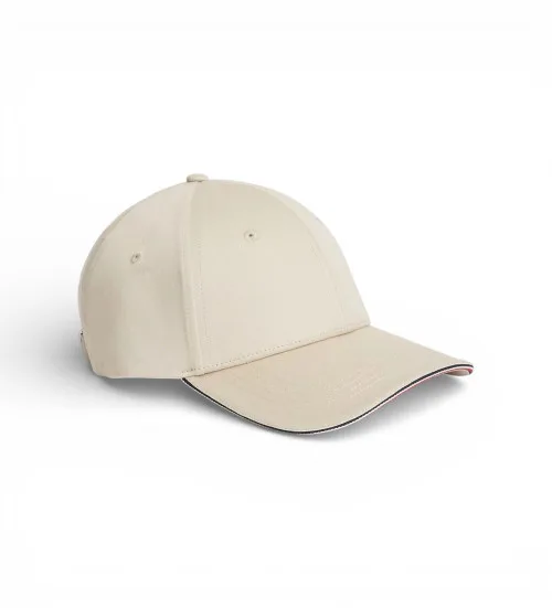 Tommy Hilfiger para hombre. AM0AM12035 Gorra Corporate con Cinta beige (OSFA), Casual, Algodón — looks y moda masculina inspirados en Peaky Blinders y El Hombre Inmortal