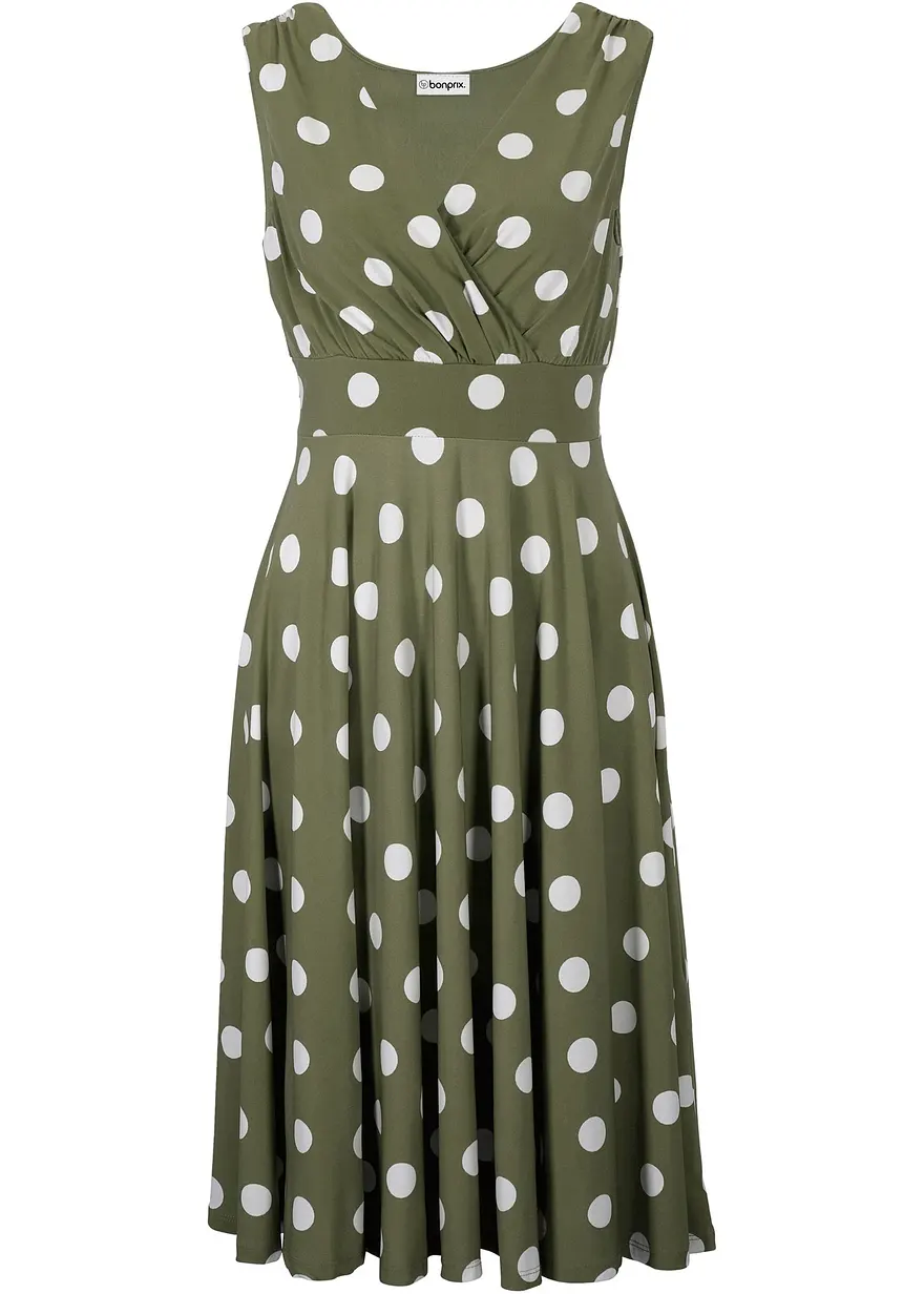 Shirtkleid mit Punkten