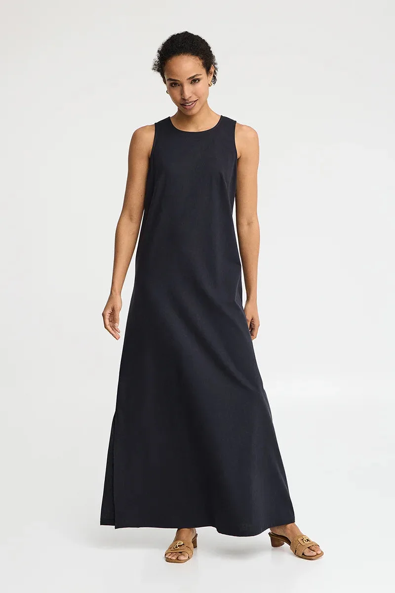 Polo Club - Damen - Ärmelloses Cotolino-Kleid Marineblau Mit Polo Club Logo - S — Alternative zu Chappell Roans Mugler-Look bei den Grammys 2026