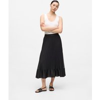 Karl Lagerfeld - Falda de mujer midi plisada. — cómo elegir y combinar la falda midi y encontrarla por foto
