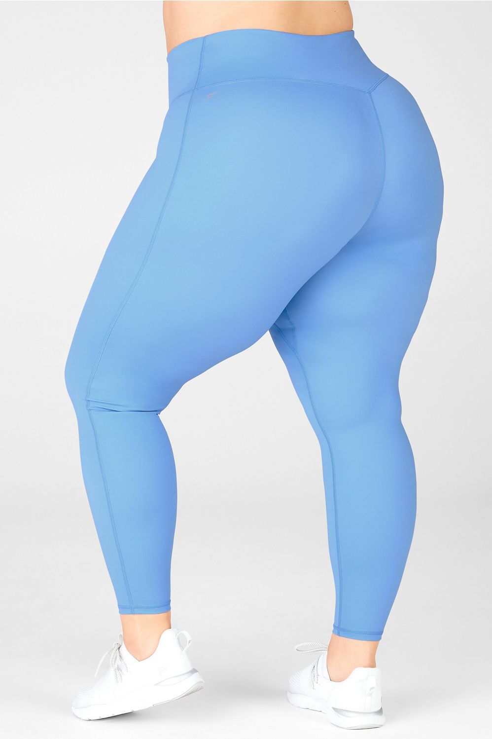 Legging de cintura alta Motion365® Anywhere Fabletics Azul Womens 3X / Corto | 25 plus — qué ropa deportiva de mujer elegir en 2026 y cómo encontrarla por foto