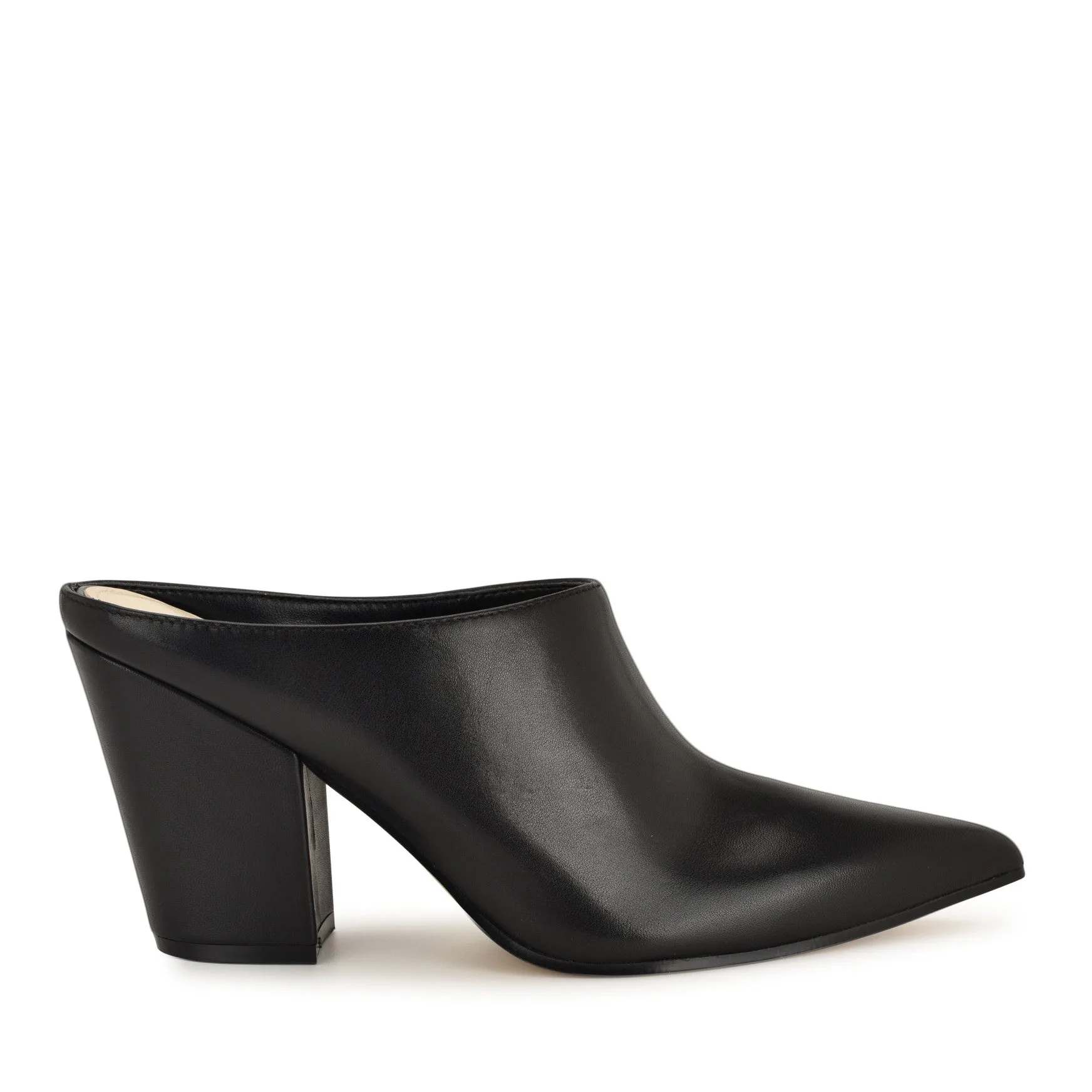 Nine West Women's Amini Dress Mules - Leather - (Size 6) , Medium Width