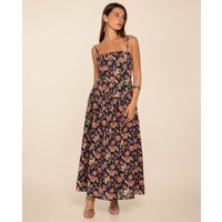 The-Are - Vestido midi con tirante fino de algodón. — cómo elegir y encontrar el vestido de verano perfecto por foto