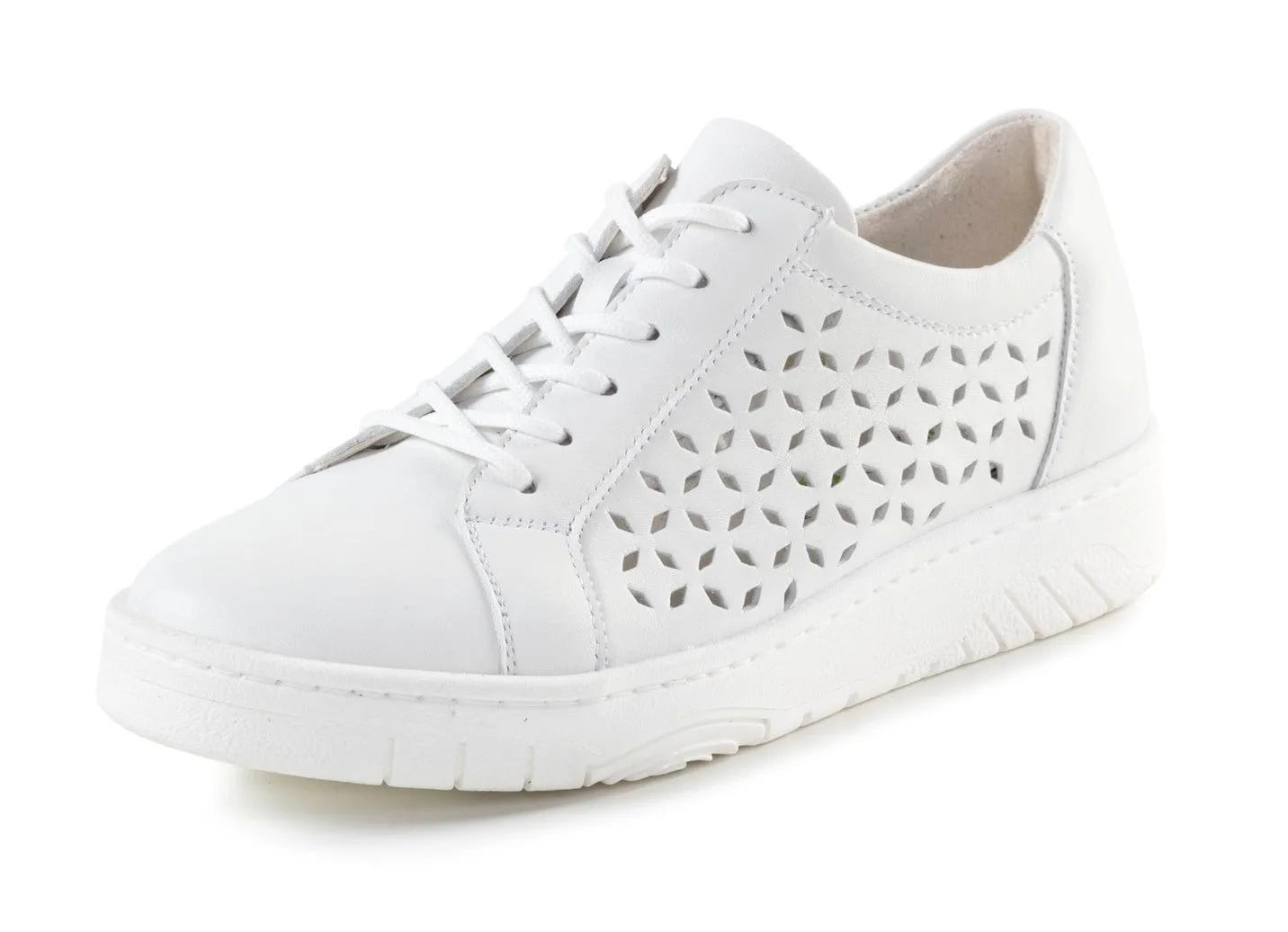 Waldläufer, sommerliche Damen-Sneaker, Weite H, mit herausnehmbarem Fußbett