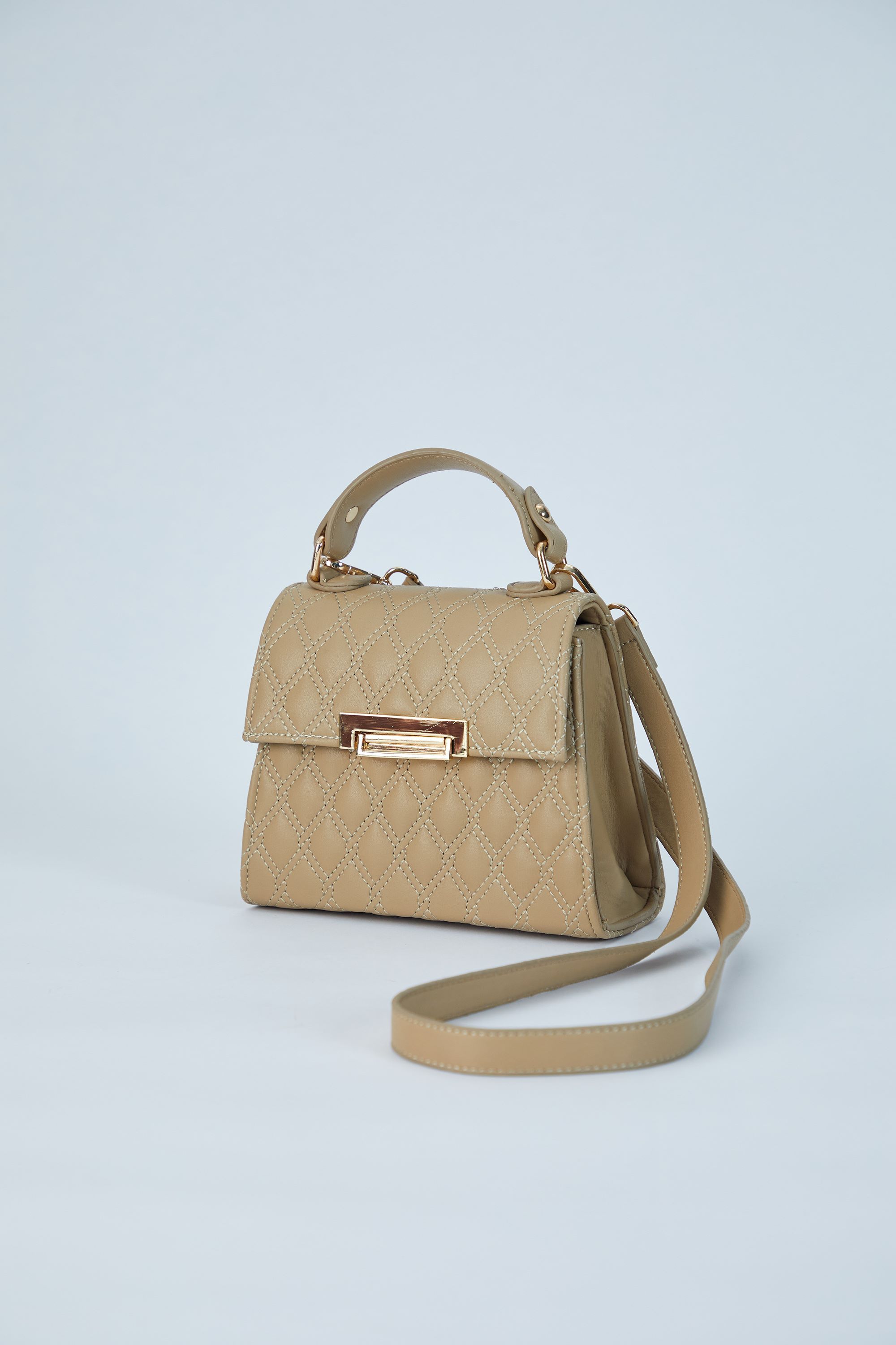 Plant Based Leather Top Handle Crossbody Bag — affordable dupe alternative to a designer look