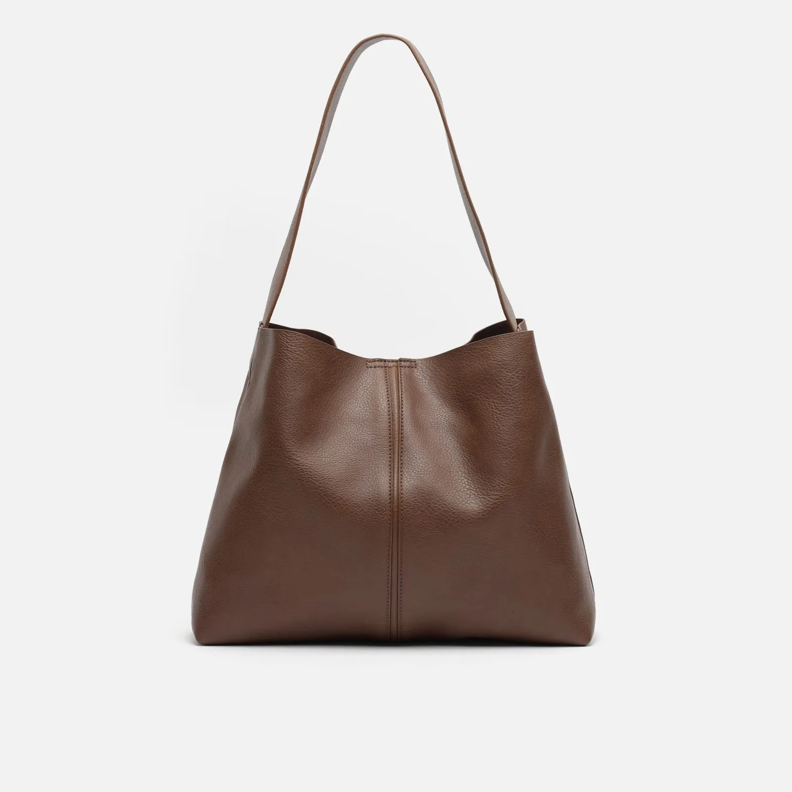 Misako Mis bolso hobo grande Marrón