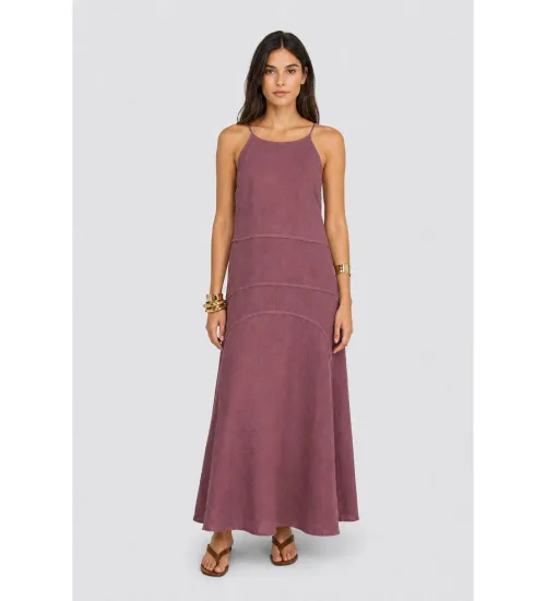 Semicouture para mujer. S6SN22 Vestido Felicia blanco (42), Casual, Sin mangas / Tirantes — alternativa para invitada de boda