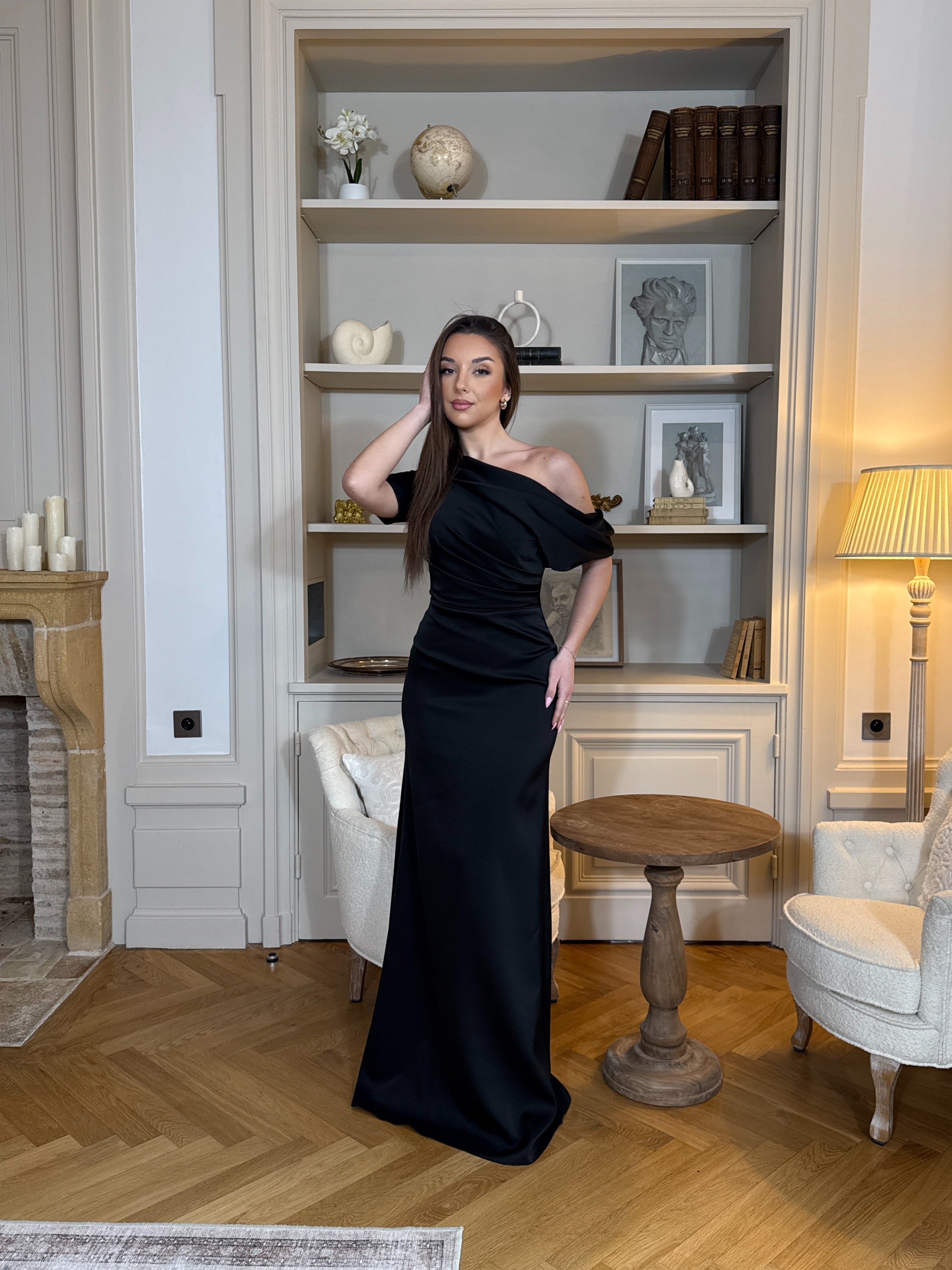 Robe de soirée noire chic - Noria - LaPetiteRobe