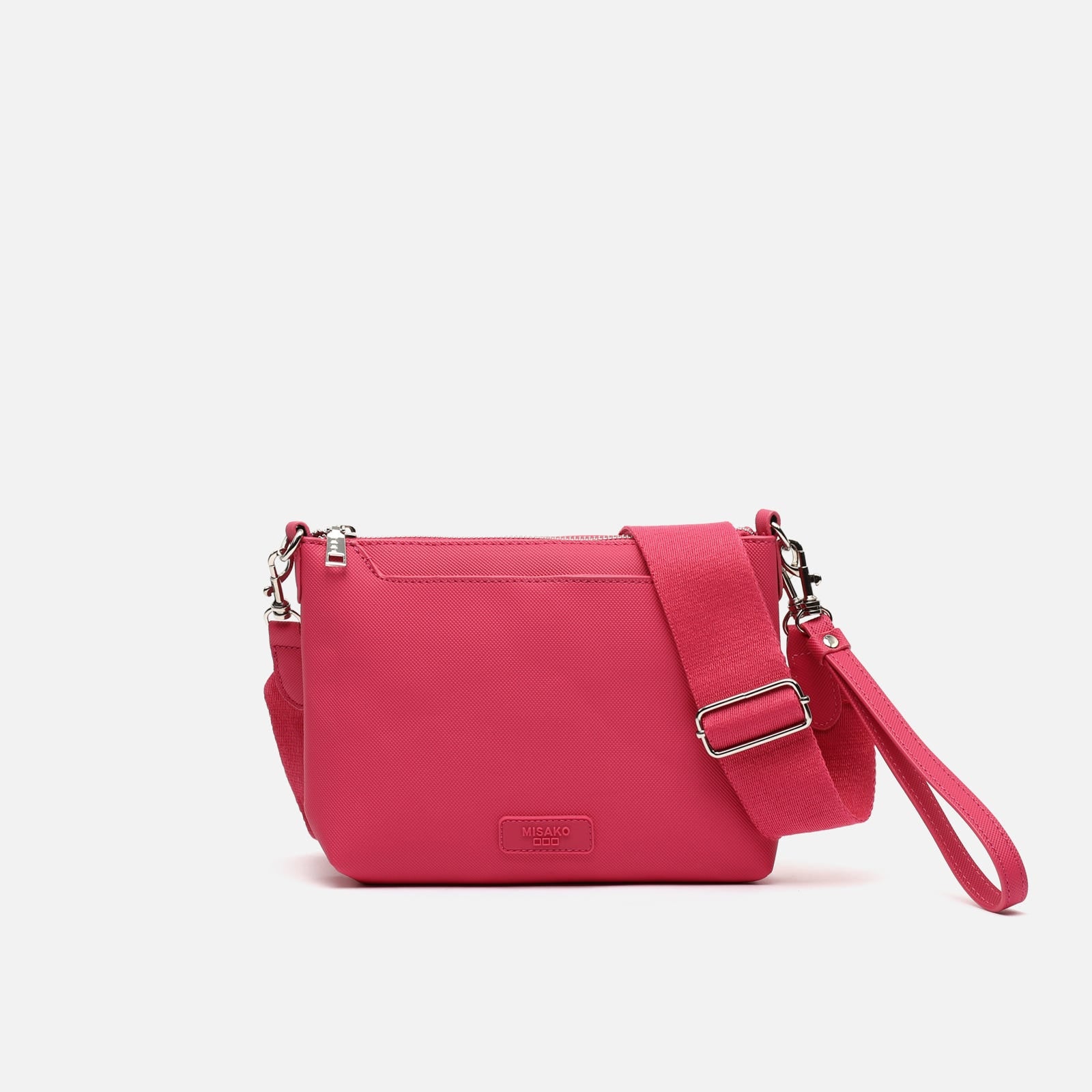 Misako Raimia bolso bandolera pequeño con asa de mano ED. Fucsia — cómo elegir un bolso de mujer y encontrarlo por foto
