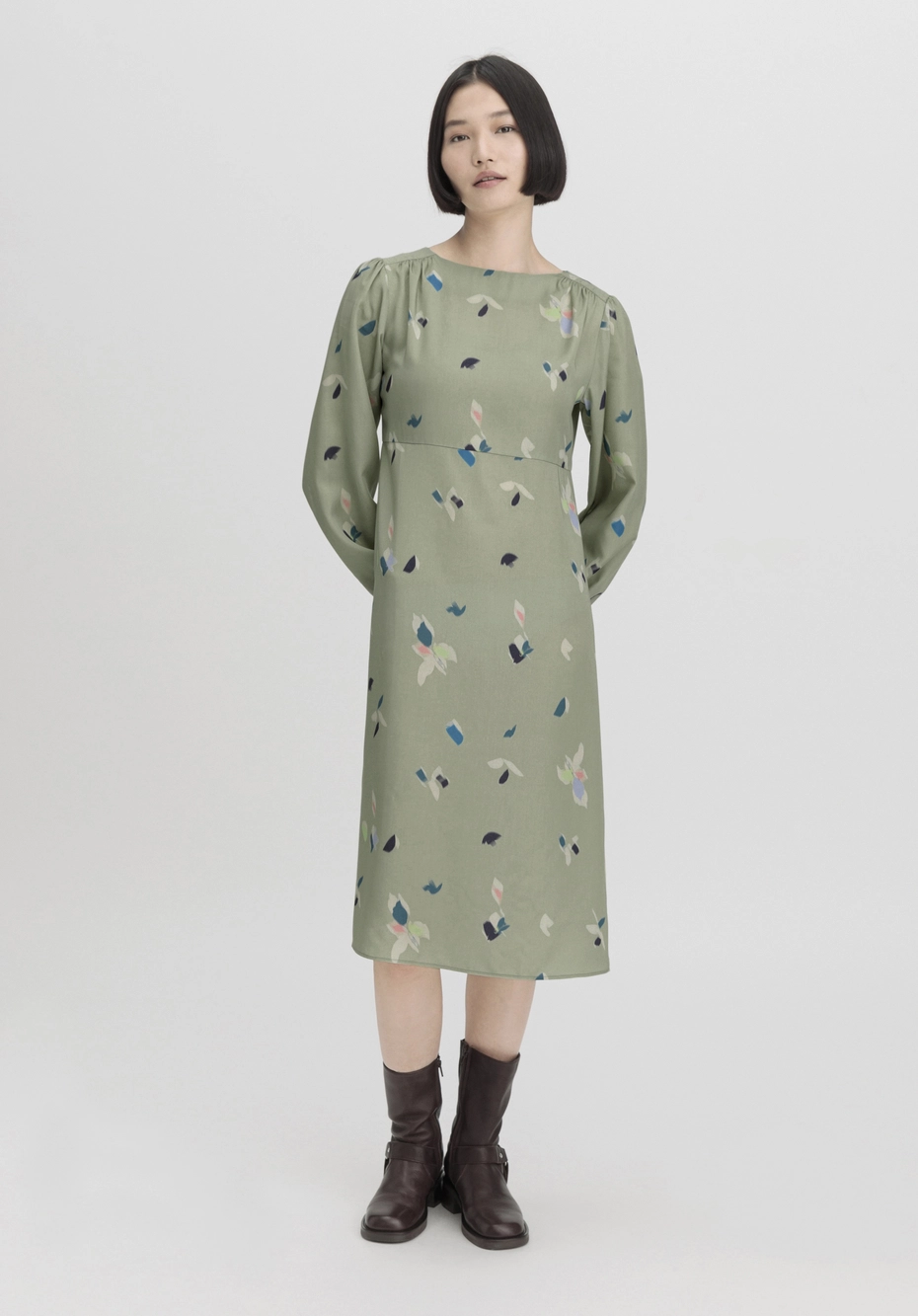 Kleid Midi Regular aus TENCEL™ Lyocell — Hochzeitsgast Outfit