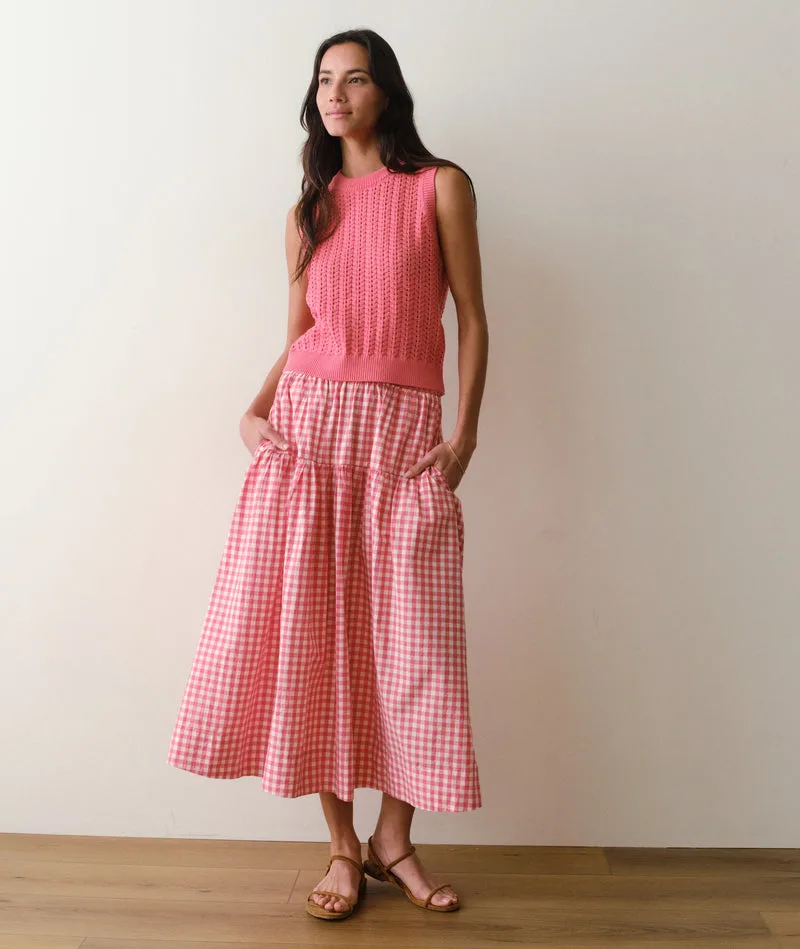 Gia Poplin Skirt — alternative to Chappell Roan's look