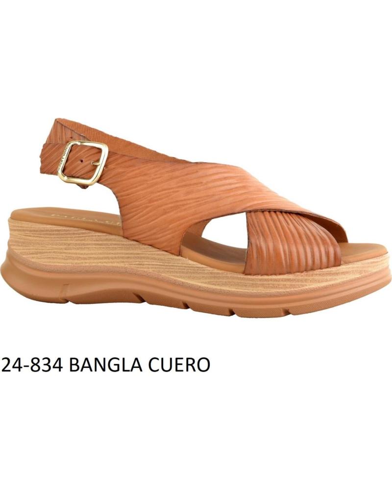 PAULA URBAN SANDALIAS 24-834 DE PIEL MARRóN — qué sandalias de mujer se llevan en 2026 y cómo encontrarlas por foto