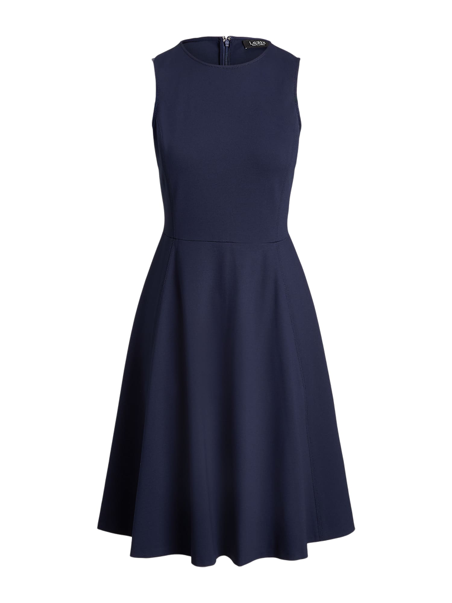 Lauren Ralph Lauren Vestido 'Charley' navy — cómo vestir y qué ropa favorece al cuerpo pera o triángulo