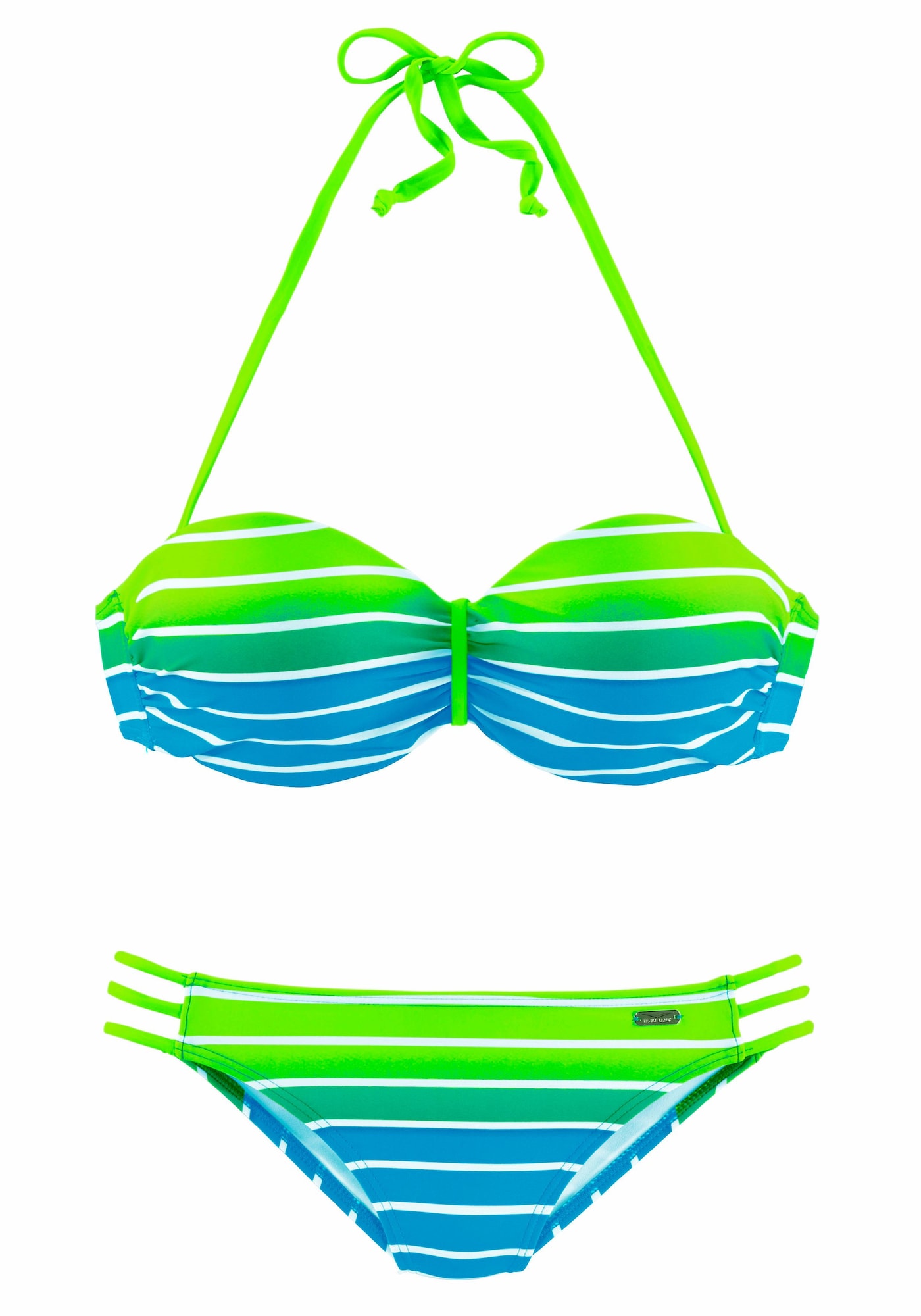 VENICE BEACH Bikini turquesa — qué bañador o bikini de mujer te favorece en 2026 y cómo encontrarlo por foto