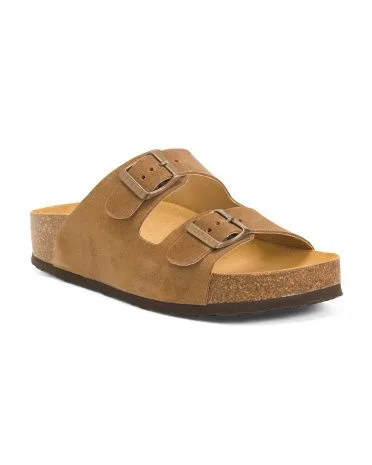 Suede Cpbeta Comfort Footbed Sandals For Women